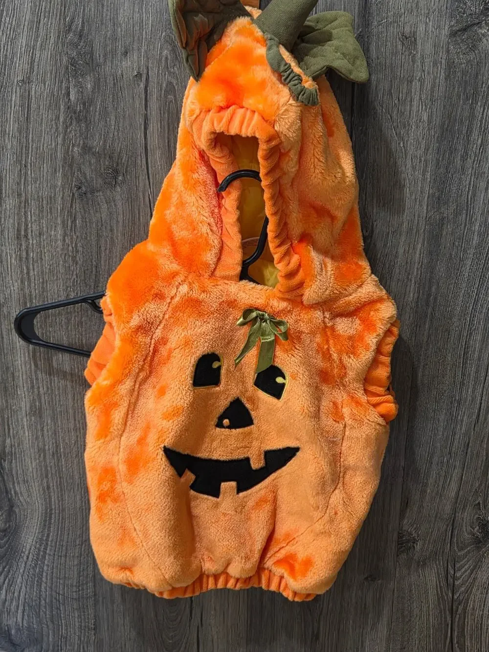 Vintage 2000 Toddler Pumpkin Plush Costume EUC Size 12-24 Months